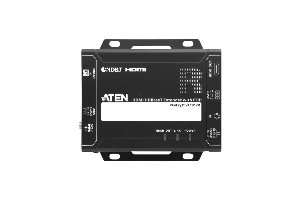 Aten HDMI HDBaseT Receiver with PoH (4K@100m) (HDBaseT Class A) (PoH PD) | VE1812R-AT-E