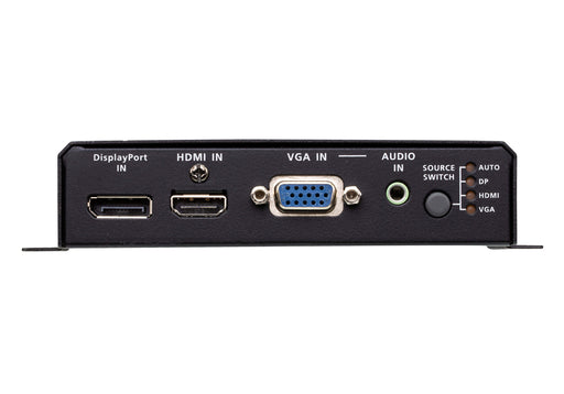 Aten DisplayPort / HDMI / VGA Switch with HDBaseT Transmitter (PoH PD) | VE3912T-AT-E