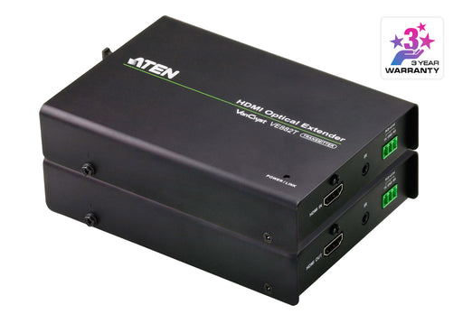 Aten HDMI Optical Extender (1080p@600m) | VE882-AT-E