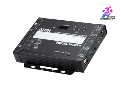 Aten 4K HDMI over IP Receiver with PoE | VE8952R-AT-E Aten Extender Aten