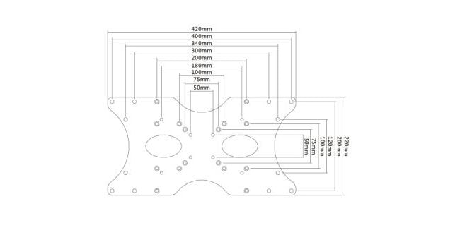 VESA Adapter Plate | AS201D Mounting Accessory DigitalSignage