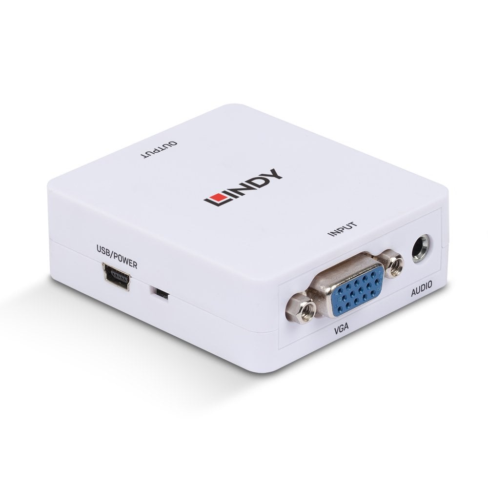 Lindy VGA & Audio To HDMI Converter | 38165 Video Signal Converter Lindy