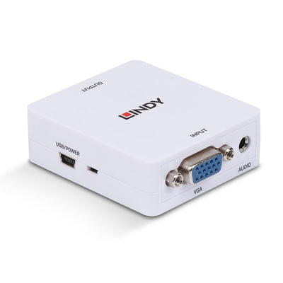 Lindy VGA & Audio To HDMI Converter | 38165 Video Signal Converter Lindy
