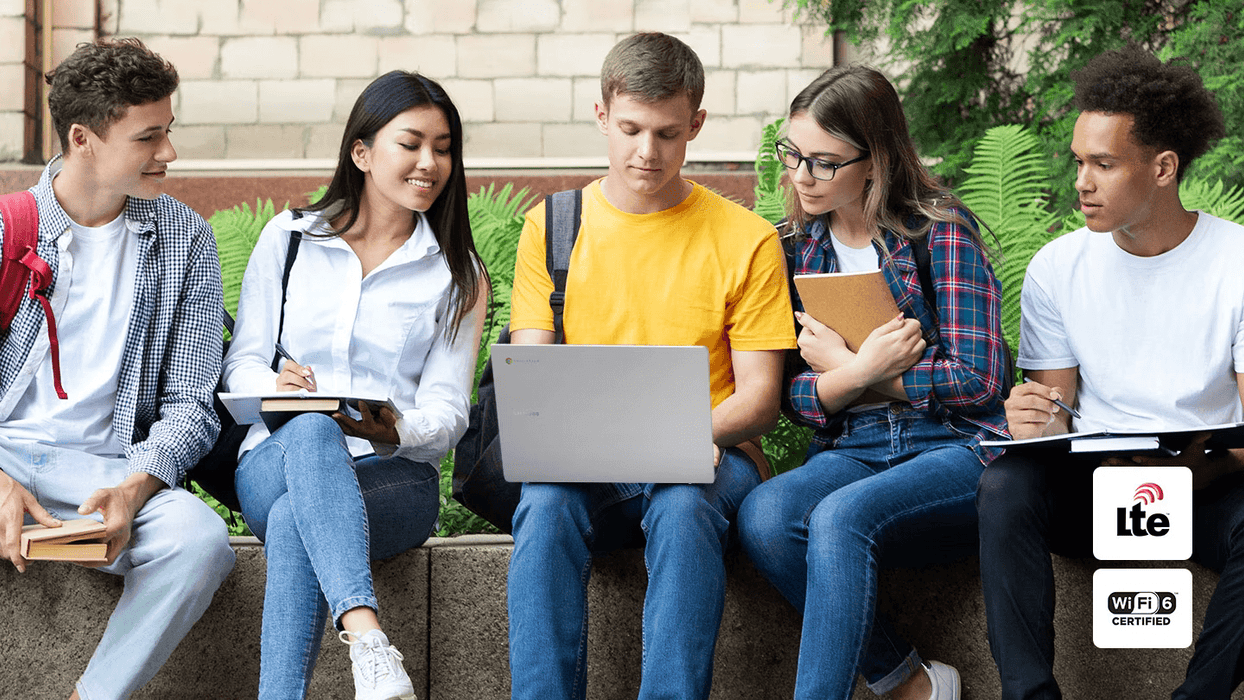 Samsung Galaxy Chromebook N4500 14" HD Intel® Celeron® N 4 GB RAM 64 GB eMMC ChromeOS Silver Samsung Laptop Samsung