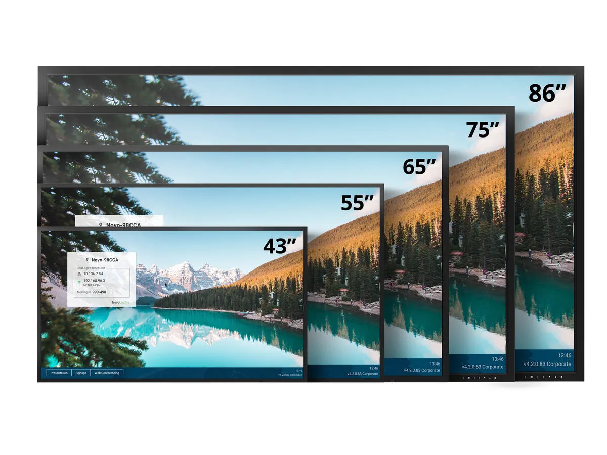 Vivitek DK863 NovoDisplay 86" 4K Digital Signage Display Digital Signage Display Vivitek