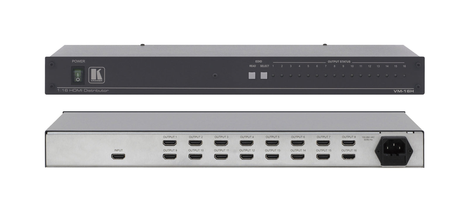 Kramer Electronics VM-16H 1:16 HDMI Distribution Amplifier Audio Amplifier Kramer