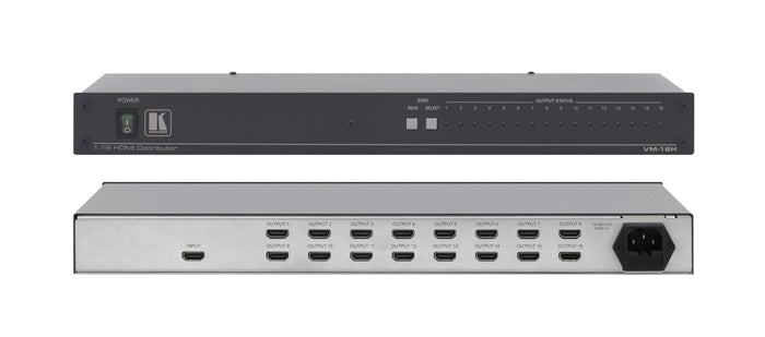 Kramer Electronics VM-16H 1:16 HDMI Distribution Amplifier Audio Amplifier Kramer