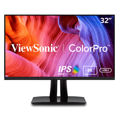 ViewSonic VP3256-4K 32" ColorPro 4K Ultra HD IPS Monitor Desktop Monitor ViewSonic