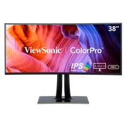 ViewSonic VP3881a 38" ColorPro 21:9 Curved WQHD+ IPS Monitor Desktop Monitor ViewSonic