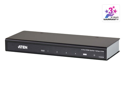 Aten VS184A 4-Port 4K HDMI Splitter Video Splitter Aten