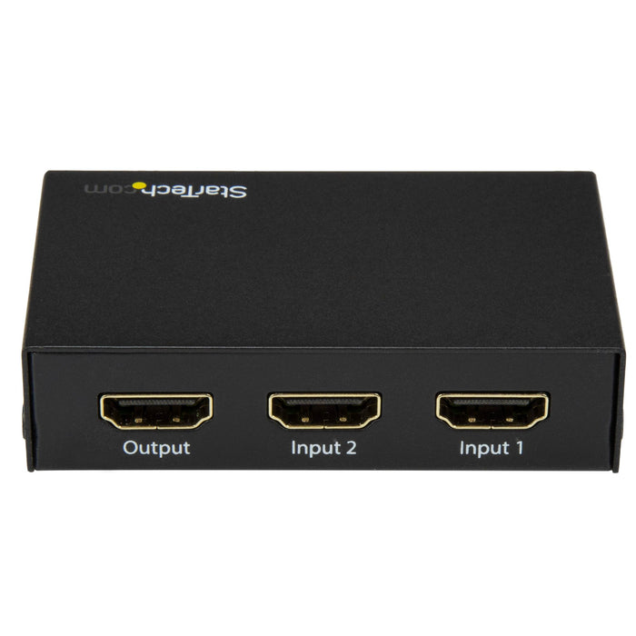 StarTech VS221HD20 2-Port HDMI Switch - 4K 60Hz