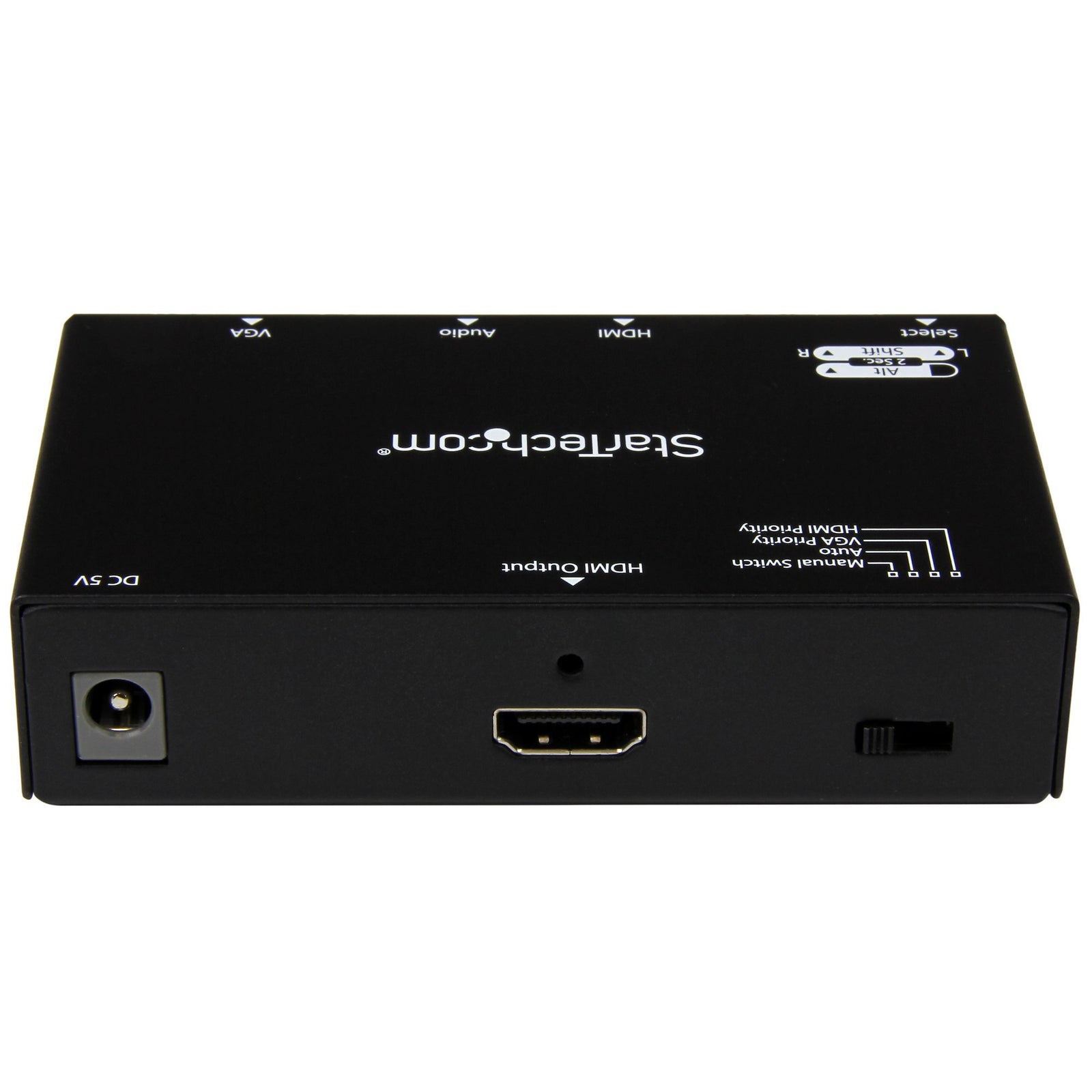 Startech HDMI and VGA Input to HDMI Output Converter with Priority Switching | VS221VGA2HD Video Switch Startech
