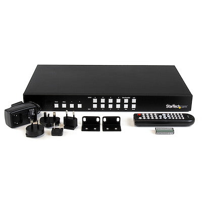 StarTech VS424HDPIP 4x4 HDMI Matrix Switch | PiP Multiview & Video Wall Video Switch Startech