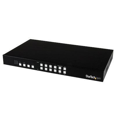 StarTech VS424HDPIP 4x4 HDMI Matrix Switch | PiP Multiview & Video Wall Video Switch Startech