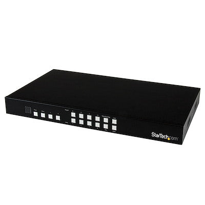 StarTech VS424HDPIP 4x4 HDMI Matrix Switch with Picture-and-Picture Multiviewer or Video Wall