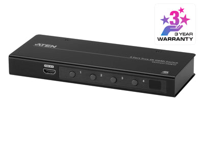 Aten VS481C 4-Port True 4K HDMI Switch Video Switch Aten