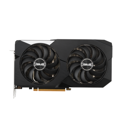 ASUS DUAL-RX6650XT-O8G Dual Radeon™ RX 6650 XT OC Edition 8GB GDDR6 Graphics Cards Graphics Card Asus