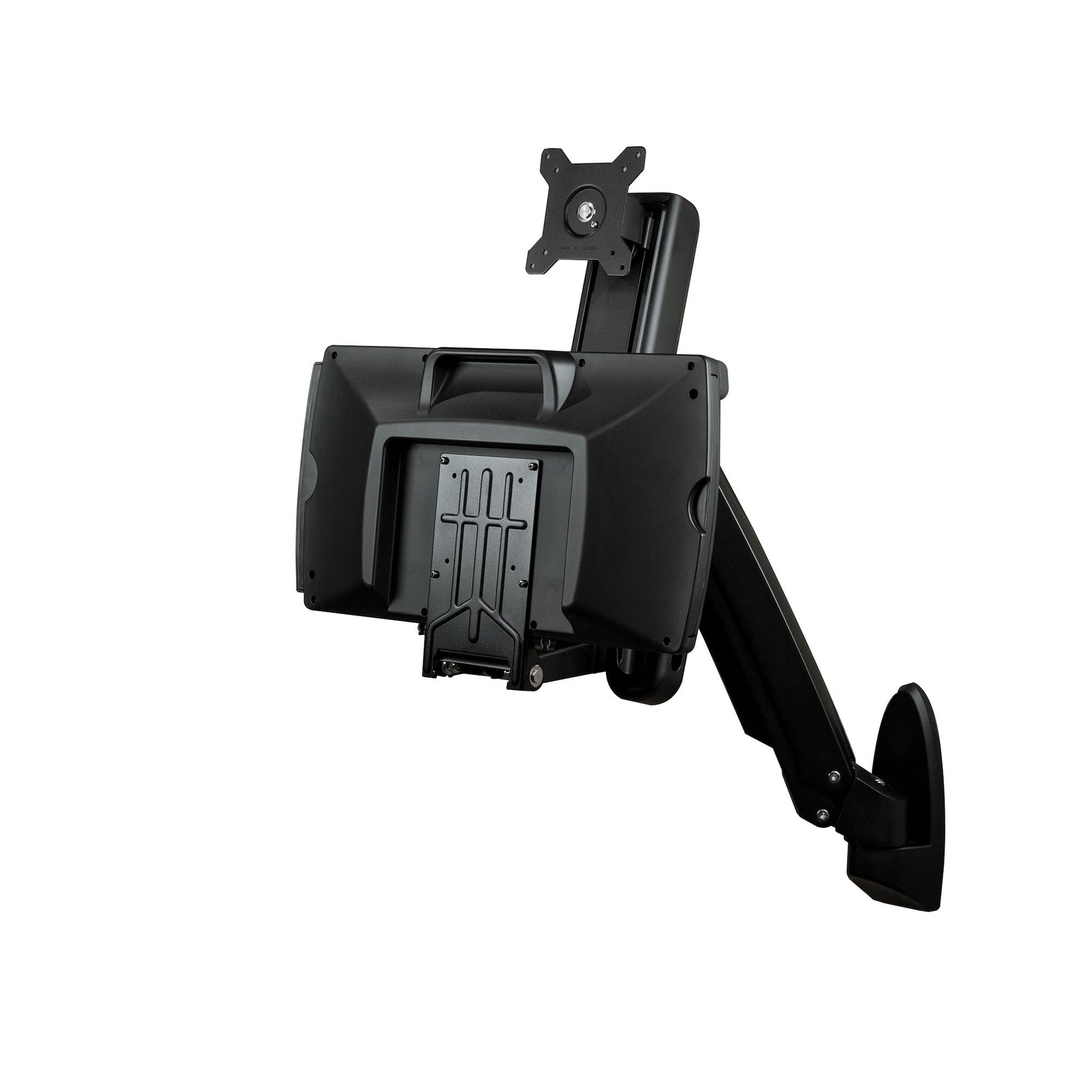 StarTech up to 24″ Articulating Full Motion Standing Desk Wall Mount | WALLSTS1 Wall Mount Bracket Startech