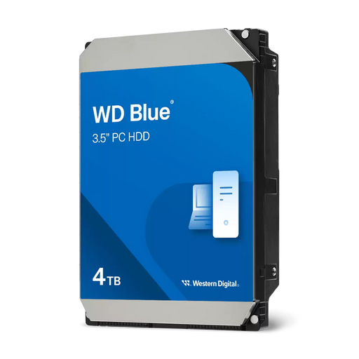 Western Digital Blue 4TB, 3.5" Internal Sata Hard Drive | WD40EZAX Western Digital Hard Drive Western Digital