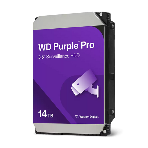 Western Digital Purple Pro 14TB, 3.5" Internal Sata Hard Drive | WD142PURP Western Digital Hard Drive Western Digital