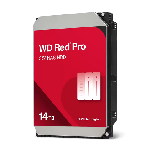 Western Digital Red Pro 14TB, 3.5" Internal Sata Hard Drive - WD142KFGX Western Digital Hard Drive Western Digital