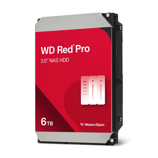 Western Digital Red Pro 6TB, 3.5 Internal Sata Hard Drive | WD6005FFBX Western Digital Hard Drive Western Digital