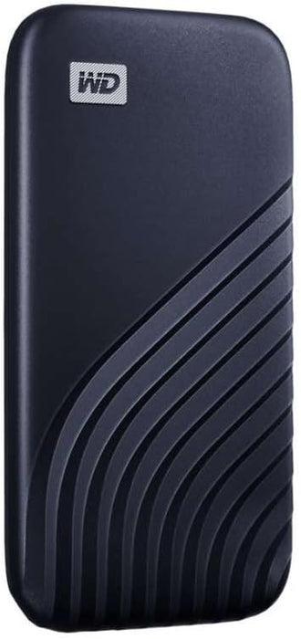 Western Digital My Passport 1 TB External Solid State Drive Blue | WDBAGF0010BBL-WESN