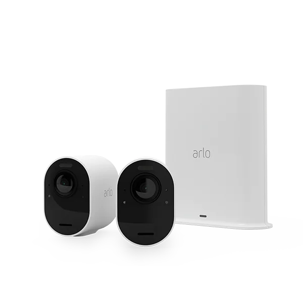 Arlo Ultra 2 Outdoor Security Camera - 2 Camera Kit | VMS5240-200EUS Security Cameras Arlo