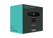 Logitech Brio 4K Ultra HD Webcam USB HDR (Black) Meeting Room Equipment Logitech