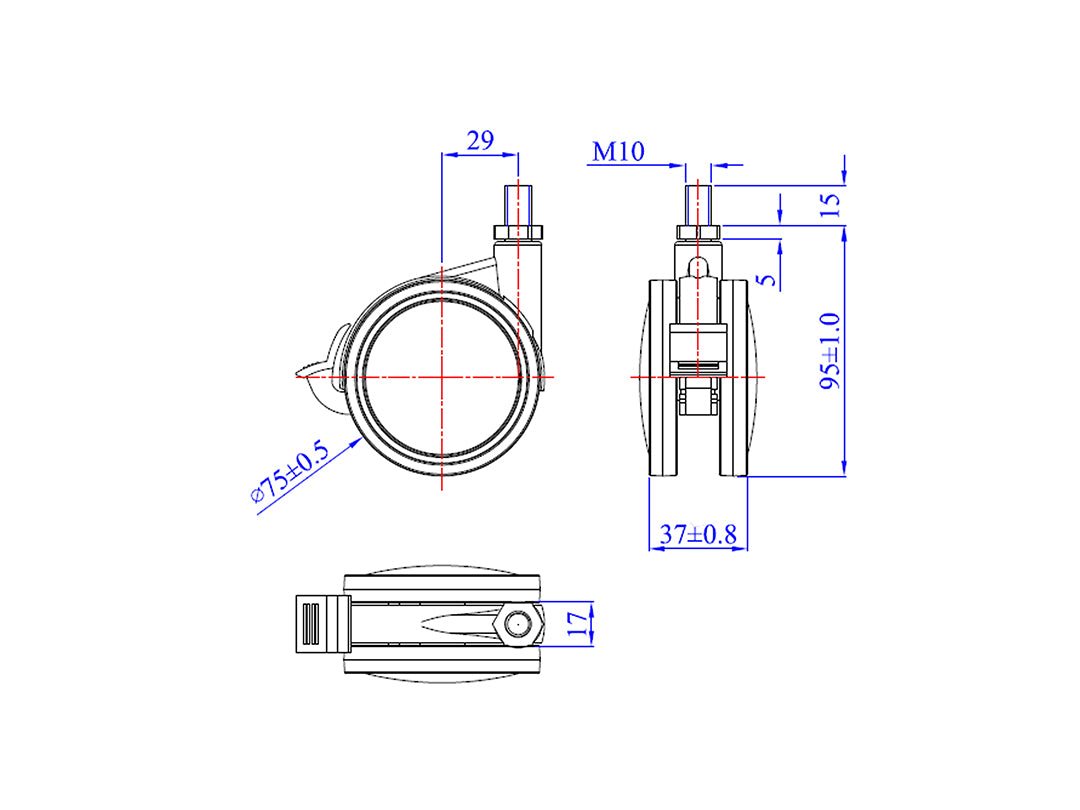 Multibrackets MB0636 32"-65" M 180 Silver Mobile Display Trolley Mobile Trolley Multibrackets