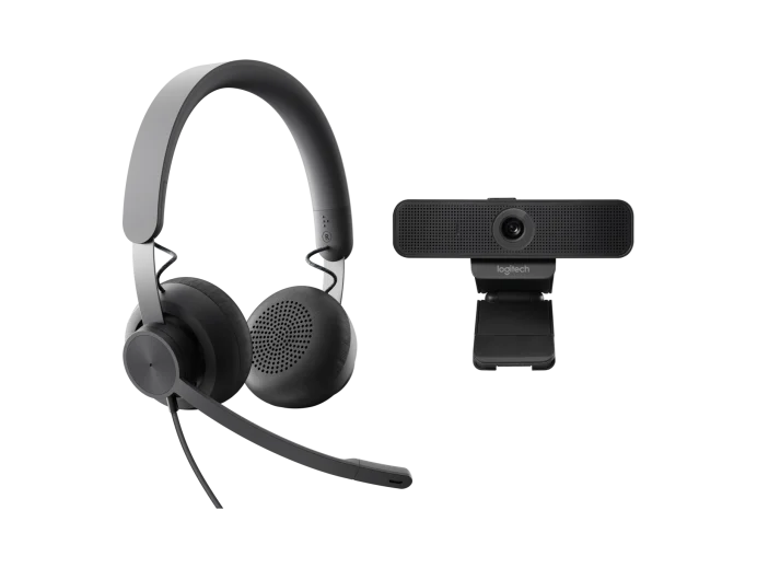 Logitech Wired Personal Video Collaboration Kit | 991-000338 Video Conferencing System Logitech