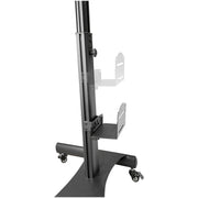 StarTech WKSTNCART Mobile Workstation Cart with Monitor Mount | CPU/PC Holder Mobile Trolley Startech