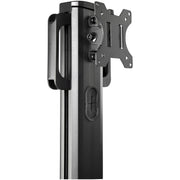 StarTech WKSTNCART Mobile Workstation Cart with Monitor Mount | CPU/PC Holder Mobile Trolley Startech