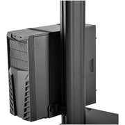 StarTech WKSTNCART Mobile Workstation Cart with Monitor Mount | CPU/PC Holder Mobile Trolley Startech