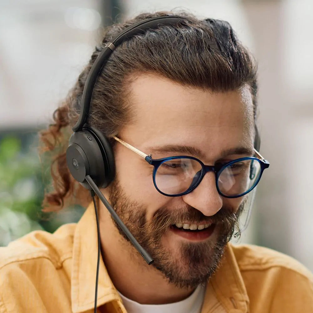 Yealink UH37MONO-TEAMS Mono Ear Teams Approved USB-A Headset Headset Yealink