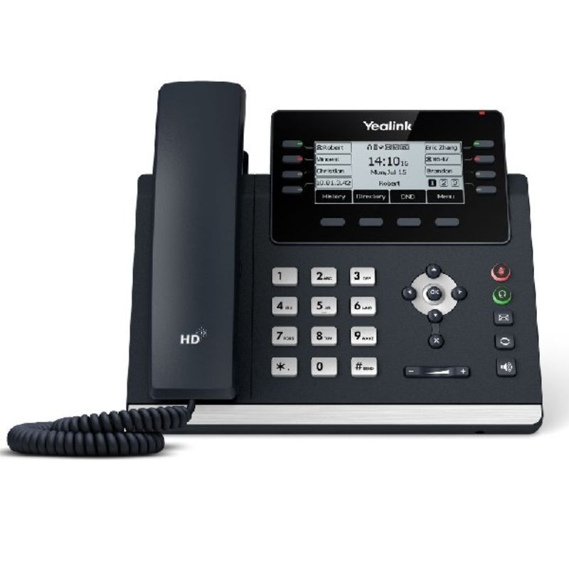 Yealink T43U SIP Phone - Ideal For Businesses Audio Conferencing System Yealink