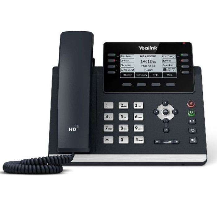 Yealink T43U SIP Phone - Ideal For Businesses Audio Conferencing System Yealink