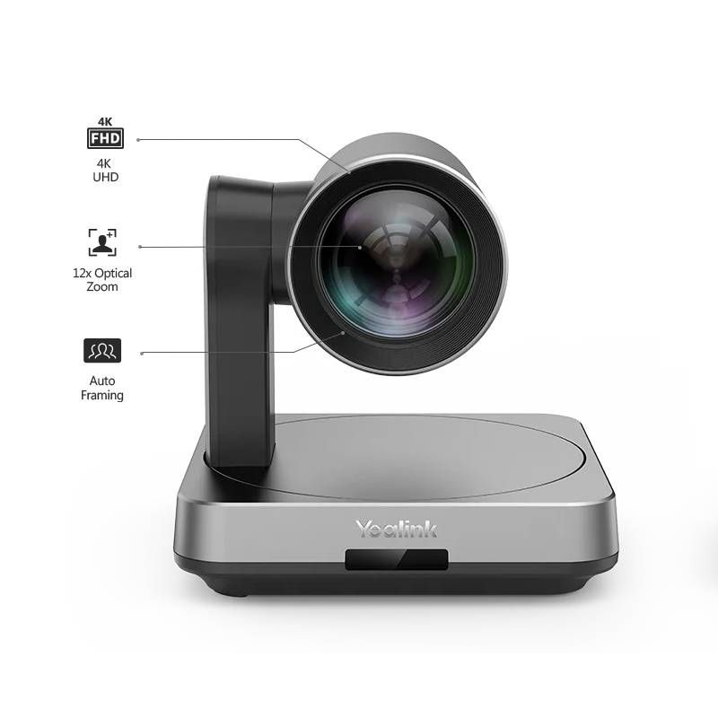 Yealink UVC84 4K PTZ Camera For Medium And Large Room With Perfect Display Video Conferencing System Yealink
