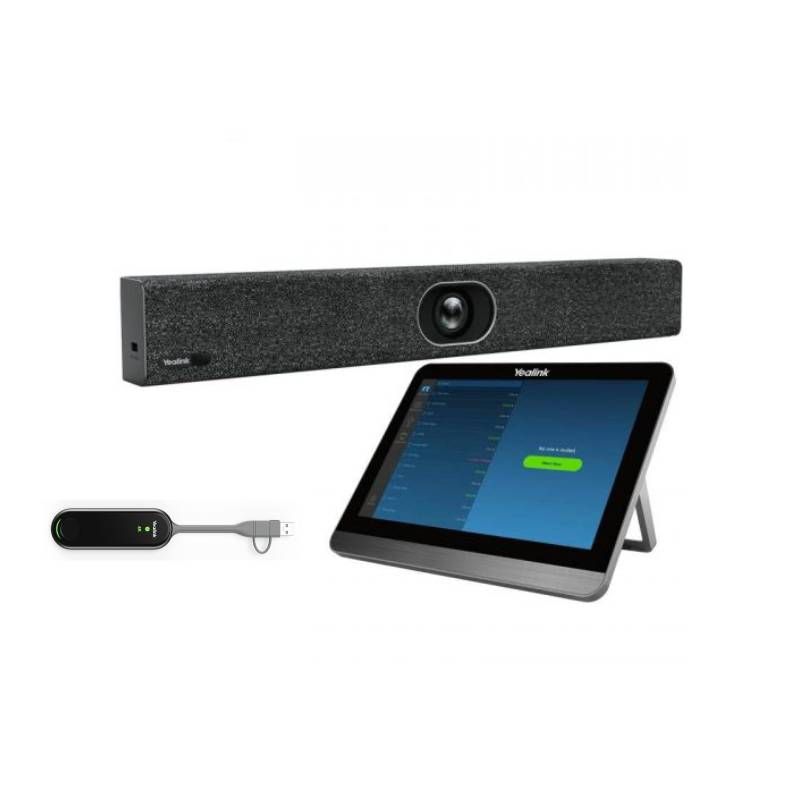 Yealink A20-025 MeetingBar A20 All-in-One Video Collaboration Bar Microsoft Teams Rooms on Android for Small Rooms Video Conferencing System Yealink
