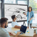 Yealink MeetingBoard 65'' 4K Ultra HD Microsoft Teams Rooms Interactive Display