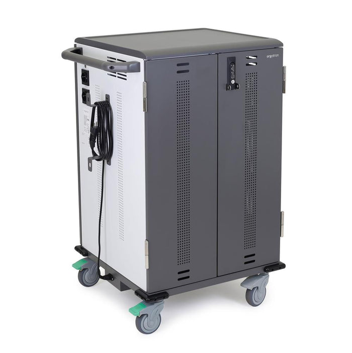 Ergotron YES36 Charging Cart, UK For Mini-Laptops | YESMOR36-3 AV Cabinet Ergotron