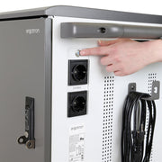 Ergotron YES36 Charging Cart, UK For Mini-Laptops | YESMOR36-3 AV Cabinet Ergotron