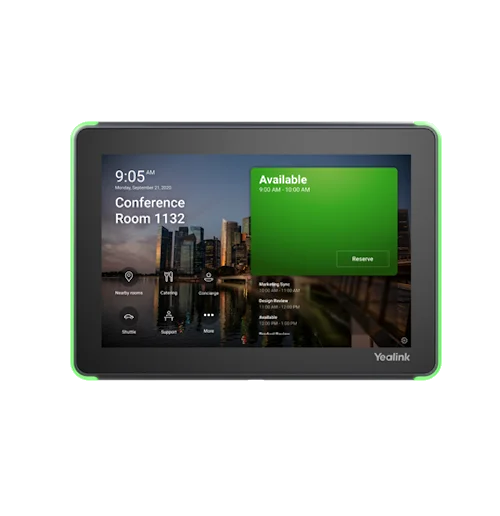 Yealink RoomPanel 8" Android 9.0 Touch Screen for Microsoft Teams Interactive Touchscreen Display Yealink