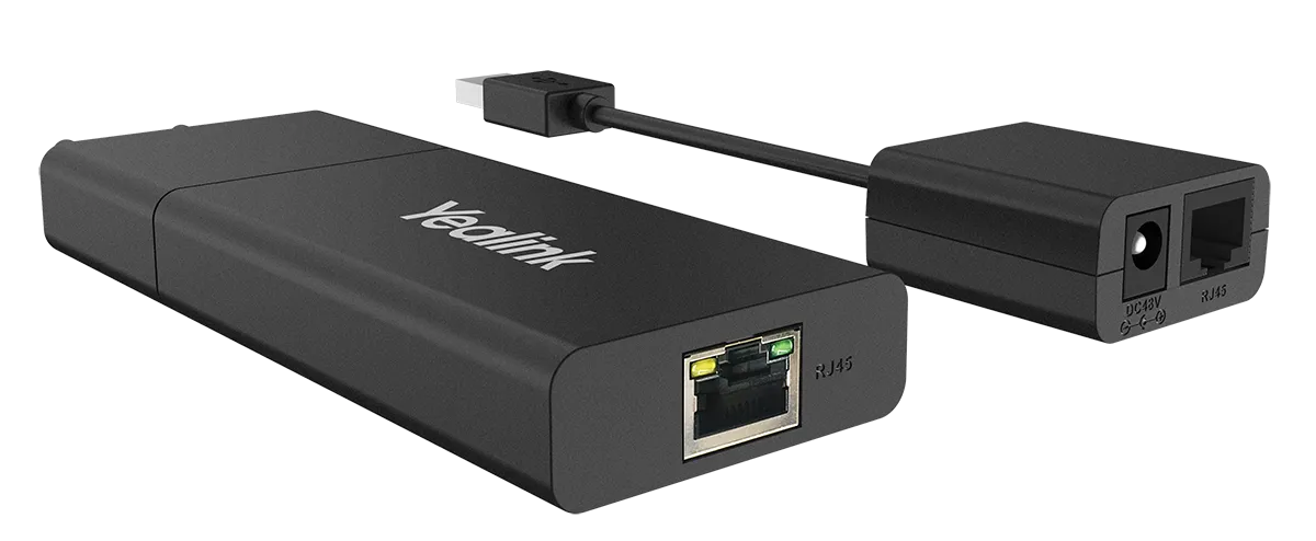 Yealink USB2CAT5 USB To CAT5E Extender Kit - 40M Range AV Extender Yealink