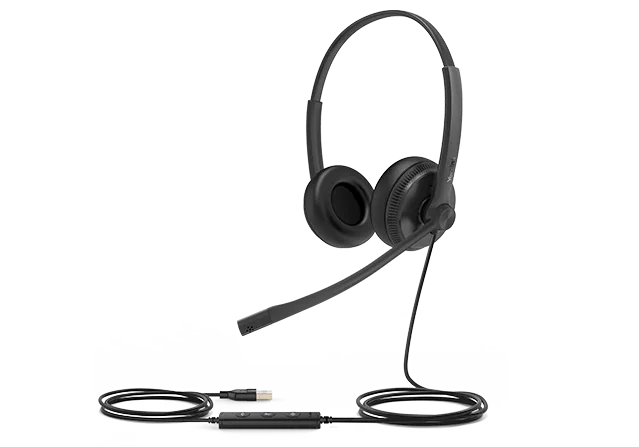Yealink UH34LITEMONO-TEAMS Single Ear USB Headset With 3.5mm Jack Headset Yealink