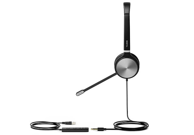 Yealink UH36SINGLE Single Ear Teams Approved USB Headset Headset Yealink