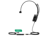 Yealink UH36SINGLE Single Ear Teams Approved USB Headset Headset Yealink