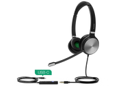 Yealink UH36SINGLE Single Ear Teams Approved USB Headset Headset Yealink