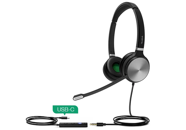 Yealink UH36SINGLE Single Ear Teams Approved USB Headset Headset Yealink
