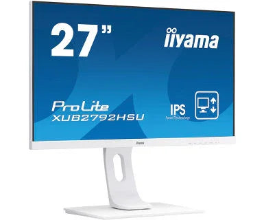 iiyama ProLite XUB2792HSU-W1 27" IPS White Desktop Monitor Desktop Monitor iiyama